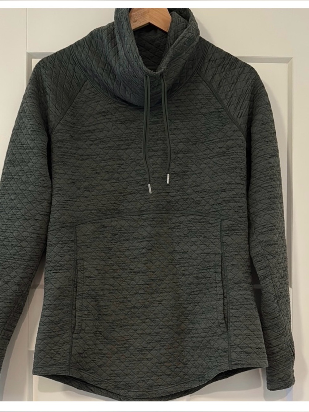 Marmot Dark Green Cowl Neck Sweater
